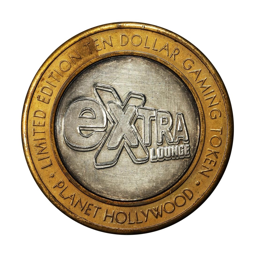 .999 Fine Silver Planet Hollywood Las Vegas, Nevada $10 Limited Edition Gaming Token: One .999 Fine Silver Planet Hollywood Las Vegas, Nevada $10 Limited Edition Gaming Token.