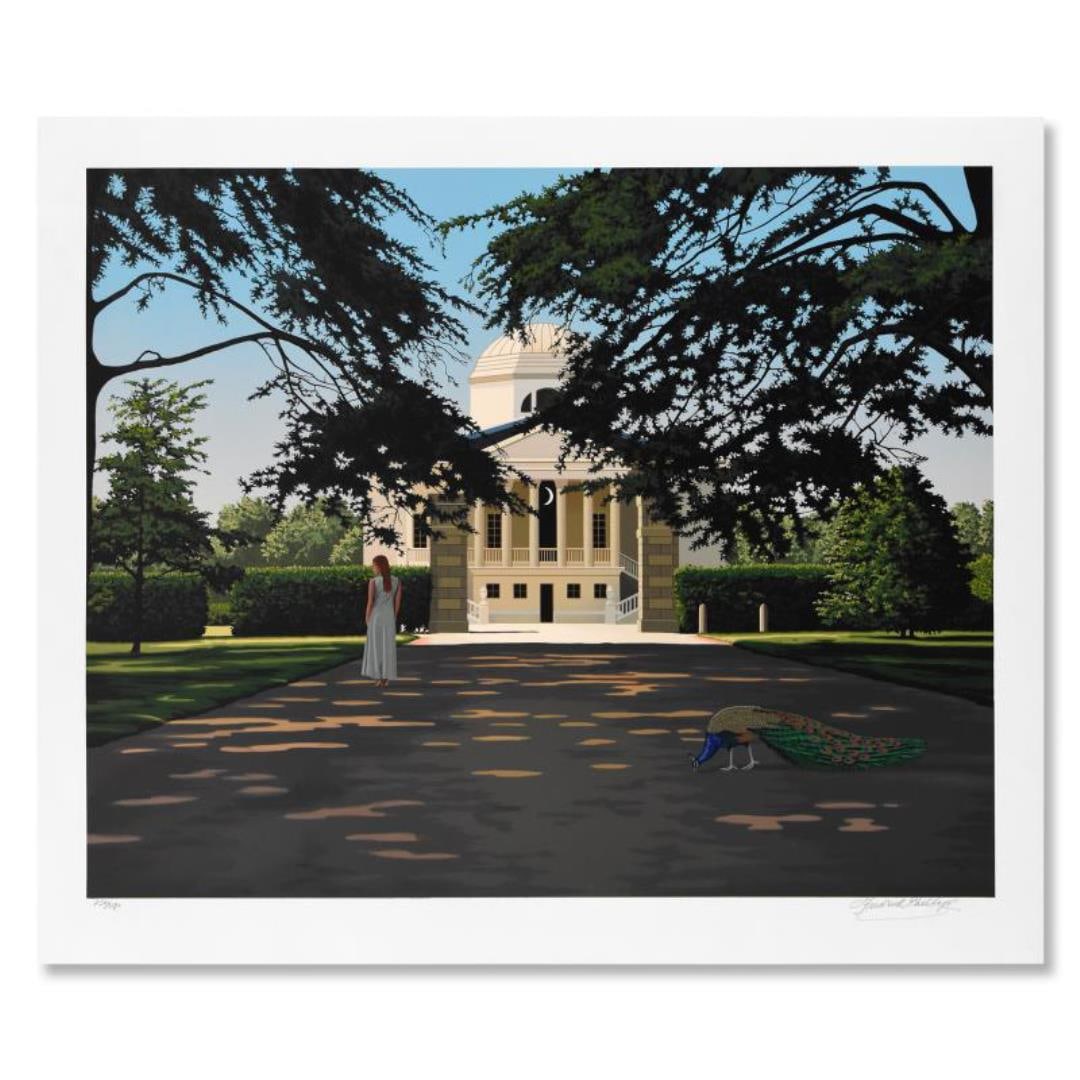 Frederick Phillips Limited Edition Serigraph on Paper: This is a limited edition serigraph on paper by Frederick Phillips, numbered and hand signed by the artist. Includes Letter of Authenticity. Measures approx. 40" x 32.5" (with border), 36" x 28" (imag