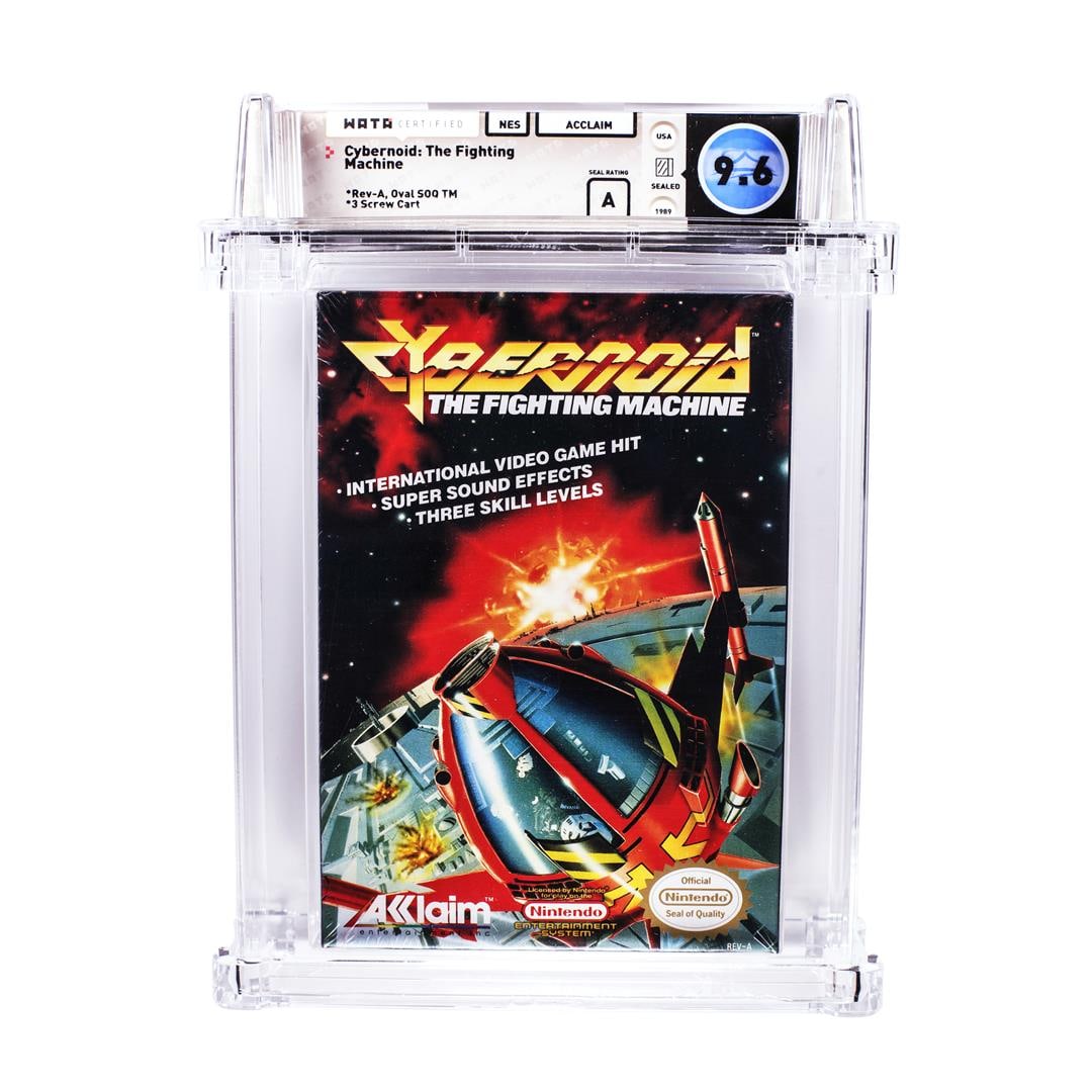 Cybernoid NES Nintendo Sealed Video Game WATA 9.6/A: One Cybernoid NES Nintendo Sealed Video Game WATA 9.6/A. WATA Graded.