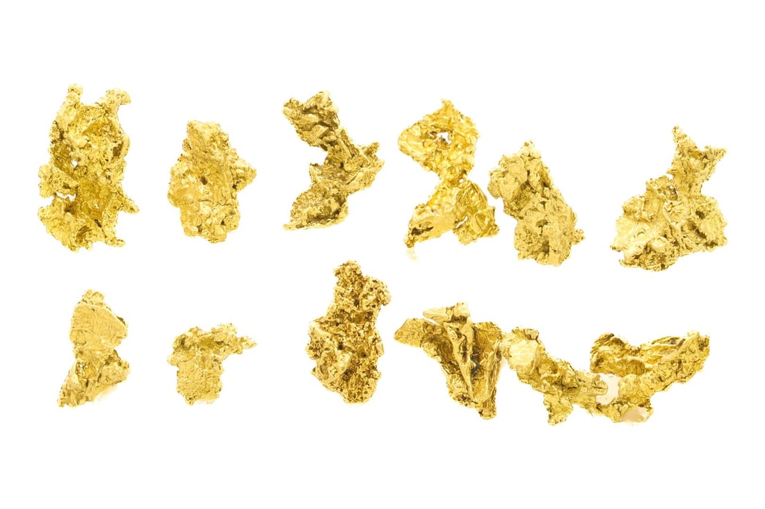 Lot of Mexico Gold Nuggets 3.07 Grams Total Weight: One Lot of Mexico Gold Nuggets 3.07 Grams Total Weight.
