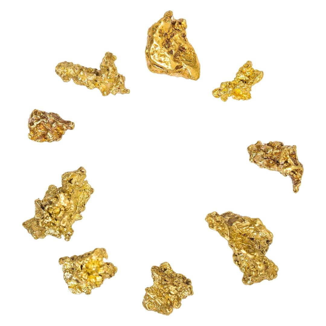 Lot of Mexico Gold Nuggets 1.91 Grams Total Weight: One Lot of Mexico Gold Nuggets 1.91 Grams Total Weight.