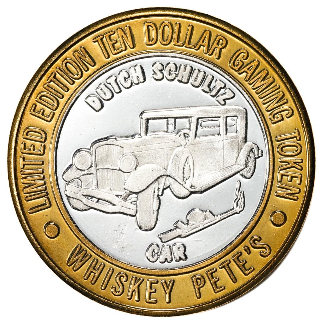 .999 Silver Whiskey Pete's Casino Primm, Nevada $10 Limited Edition Gaming Token: One .999 Silver Whiskey Pete's Casino Primm, Nevada $10 Limited Edition Gaming Token.