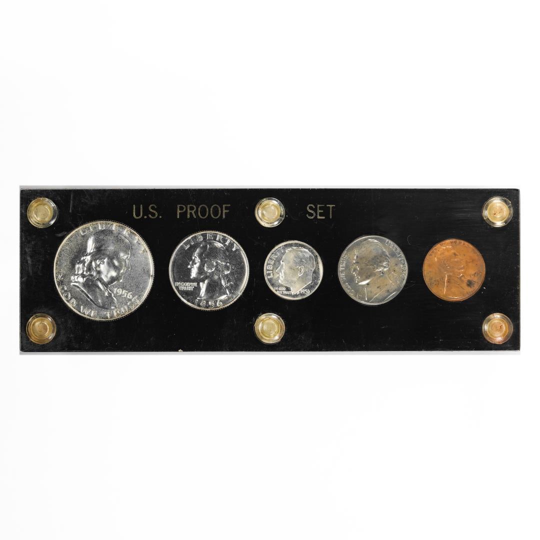 1956 (5) Coin Proof Set: One 1956 (5) Coin Proof Set.