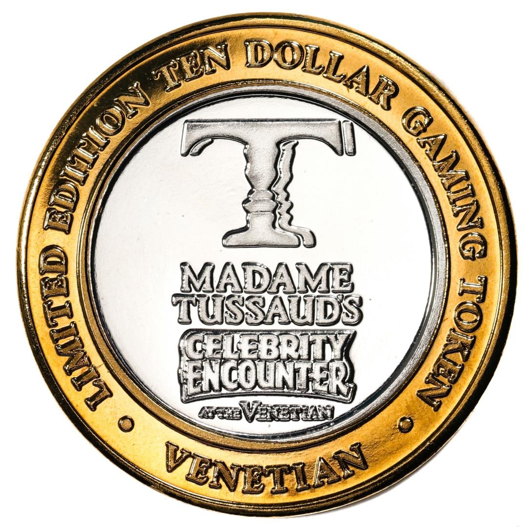 .999 Silver The Venetian Las Vegas Nevada $10 Casino Limited Edition Gaming Token: One .999 Silver The Venetian Las Vegas Nevada $10 Casino Limited Edition Gaming Token.