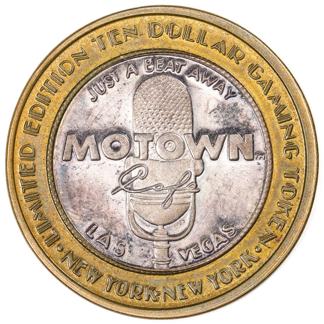 .999 Fine Silver New York New York Las Vegas, Nevada $10 Limited Edition Gaming Token: One .999 Fine Silver New York New York Las Vegas, Nevada $10 Limited Edition Gaming Token.