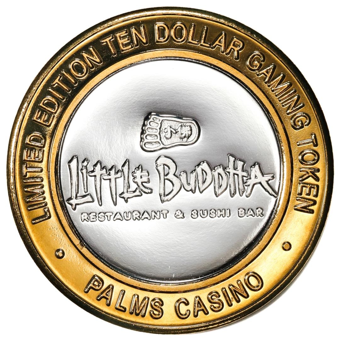 .999 Fine Silver Palms Las Vegas, Nevada $10 Limited Edition Gaming Token: One .999 Fine Silver Palms Las Vegas, Nevada $10 Limited Edition Gaming Token.