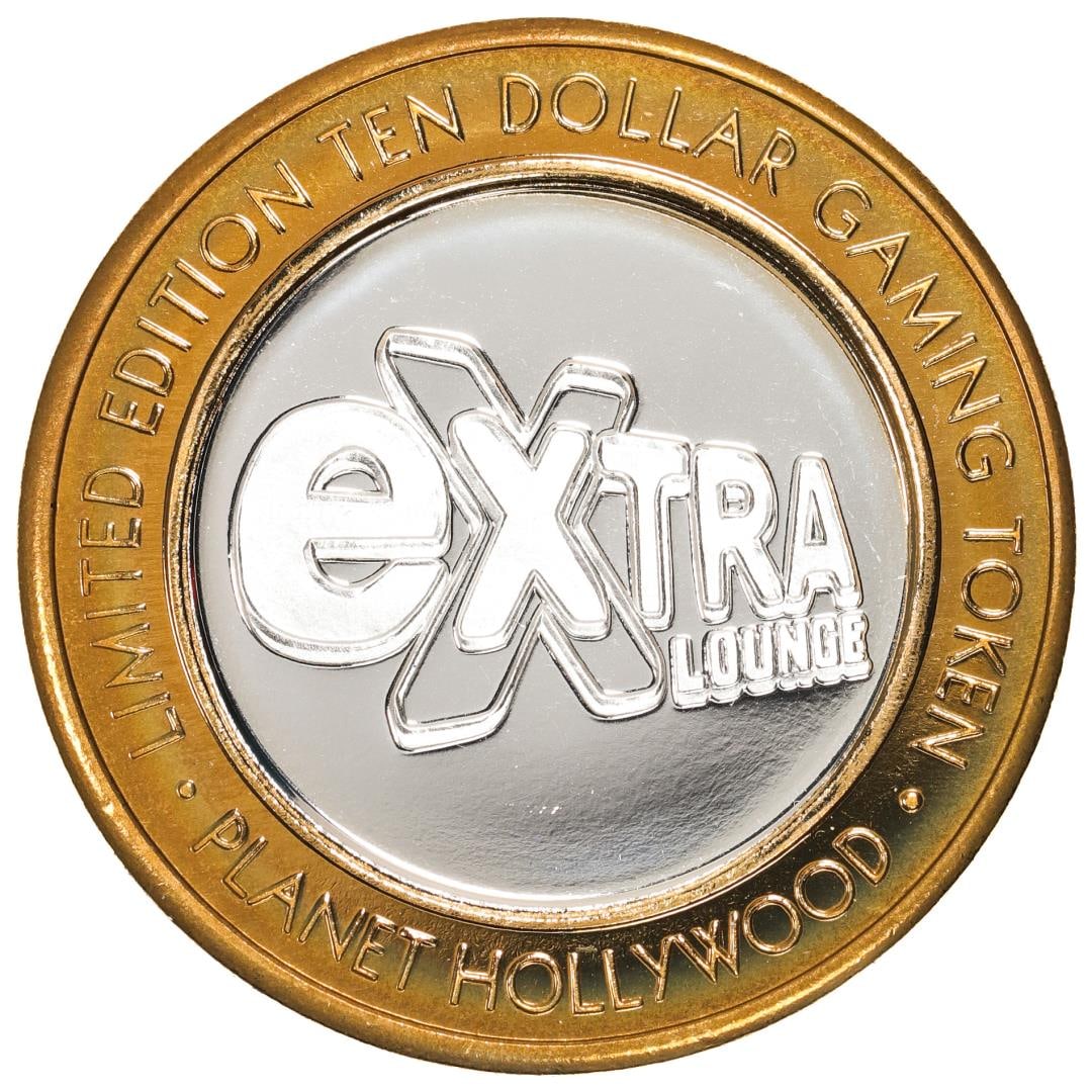 .999 Fine Silver Planet Hollywood Las Vegas, Nevada $10 Limited Edition Gaming Token: One .999 Fine Silver Planet Hollywood Las Vegas, Nevada $10 Limited Edition Gaming Token.