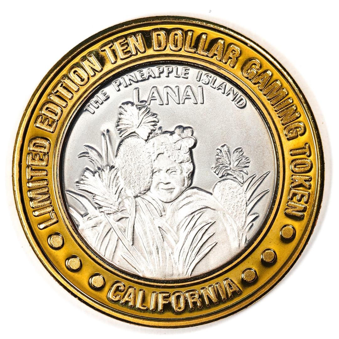 .999 Silver Sam Boyd's California Hotel $10 Casino Limited Edition Gaming Token: One .999 Silver Sam Boyd's California Hotel $10 Casino Limited Edition Gaming Token.