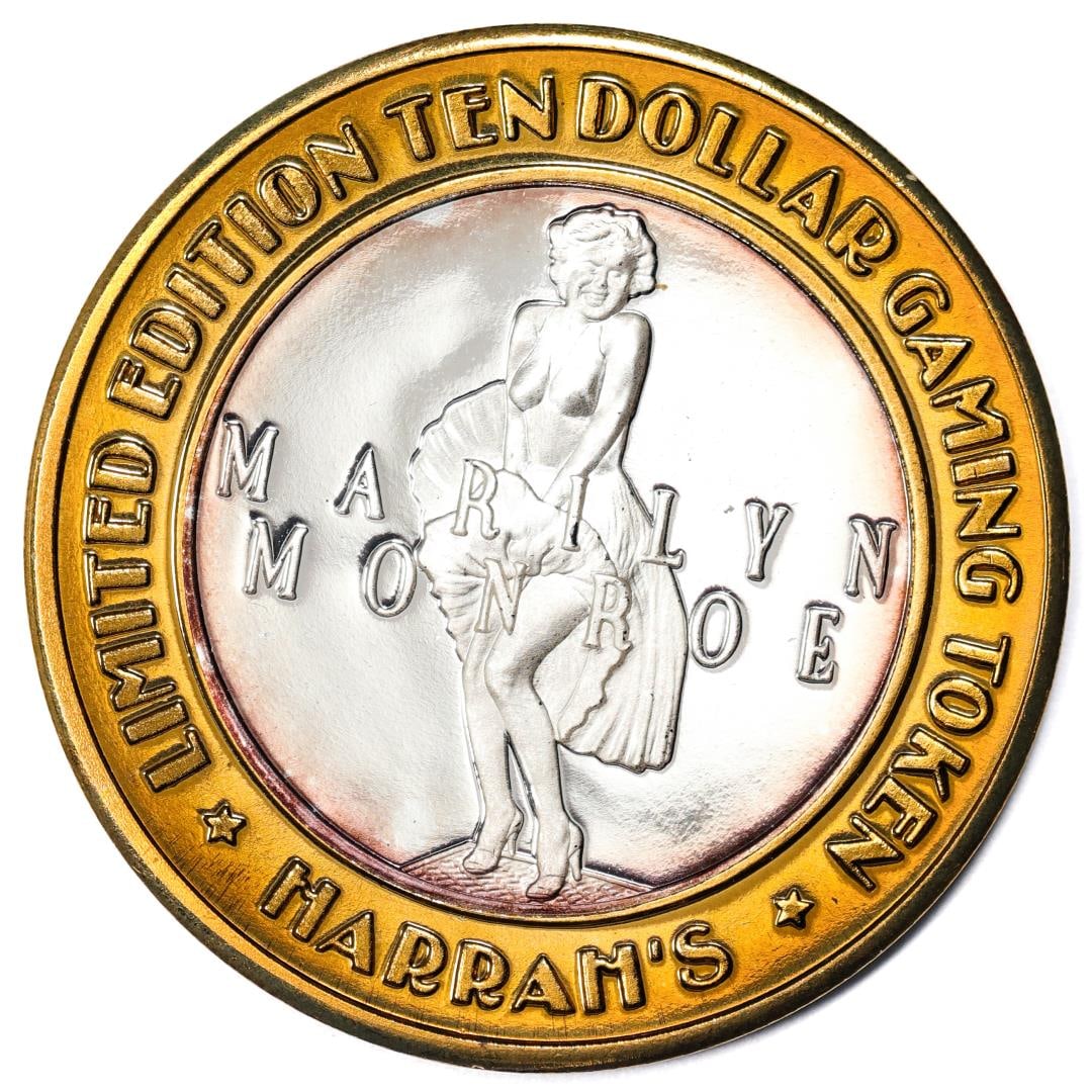 .999 Silver Harrahs Lake Tahoe, Nevada $40 Casino Limited Edition Gaming Token: One .999 Silver Harrahs Lake Tahoe, Nevada $40 Casino Limited Edition Gaming Token.