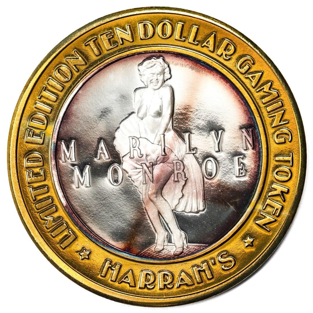 .999 Silver Harrahs Lake Tahoe, Nevada $40 Casino Limited Edition Gaming Token: One .999 Silver Harrahs Lake Tahoe, Nevada $40 Casino Limited Edition Gaming Token.