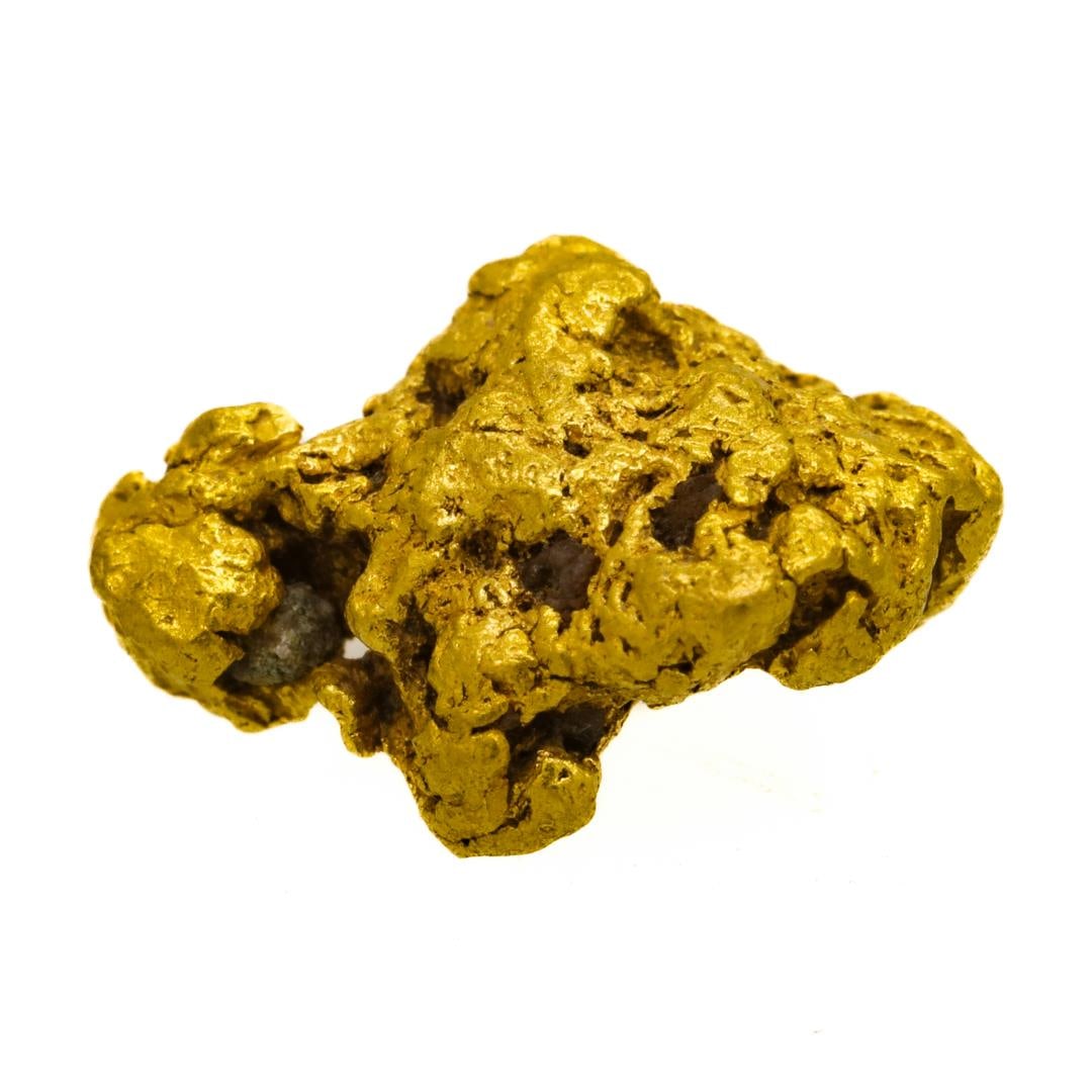 1.27 Gram Sonoyta, Mexico Gold Nugget: One 1.27 Gram Sonoyta, Mexico Gold Nugget.