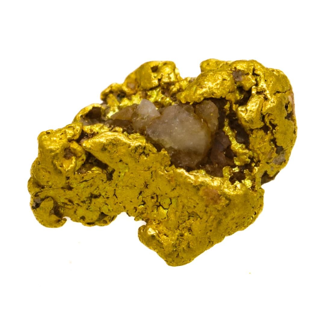 0.55 Gram Sonoyta, Mexico Gold Nugget: One 0.55 Gram Sonoyta, Mexico Gold Nugget.