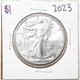 16) 2023 $1 American Silver Eagle Coin