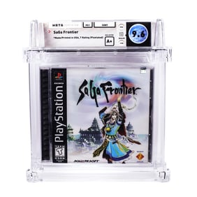 68) Saga Frontier PS1 Playstation Sealed Video Game WATA 9.6/A+