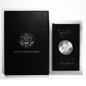 95) 1884-CC $1 Morgan Silver Dollar Coin GSA Hoard Uncirculated w/Box
