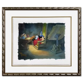 103) Toby Bluth (1940-2013) "The Boss's Hat" Limited Edition Giclee on Paper