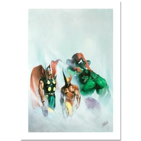 119) Stan Lee "Secret War VI #1" Limited Edition Giclee on Canvas