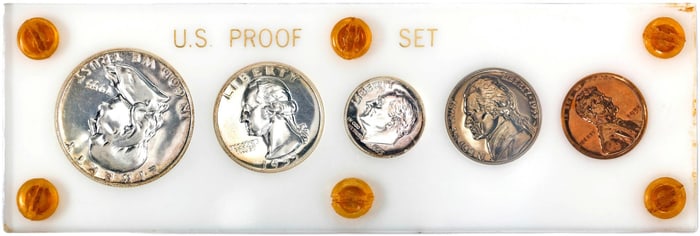 134) 1955 (5) Coin Proof Set