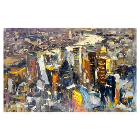 187) Inam Original Oil on Canvas