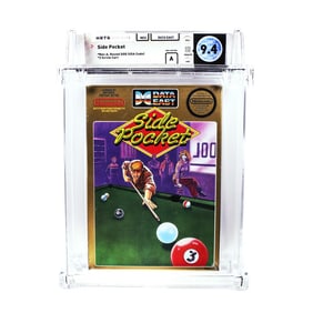 255) Side Pocket NES Nintendo Sealed Video Game WATA 9.4/A