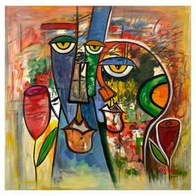 263) Mani Original Acrylic on Canvas