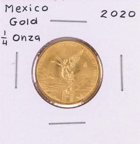 271) 2020 Mexico Libertad 1/4 oz Gold Coin