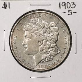 309) 1903-S $1 Morgan Silver Dollar Coin