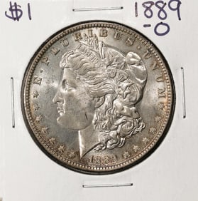 396) 1889-O $1 Morgan Silver Dollar Coin