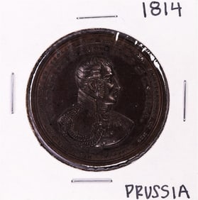 410) 1814 Prussia William Fredrick Bronze Medal