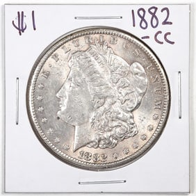 416) 1882-CC $1 Morgan Silver Dollar Coin