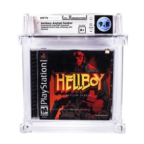 462) Hellboy:Asylum Seeker PS1 PlayStation Sealed Video Game WATA 9.8/A+