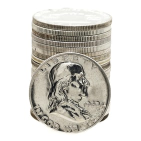 478) Roll of (20) Proof 1960 Franklin Half Dollar Coins