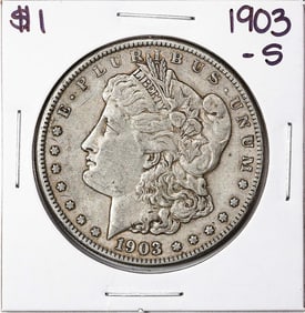 503) 1903-S $1 Morgan Silver Dollar Coin