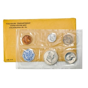 534) 1963 (5) Coin Proof Set in Envelope
