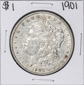 538) 1901 $1 Morgan Silver Dollar Coin
