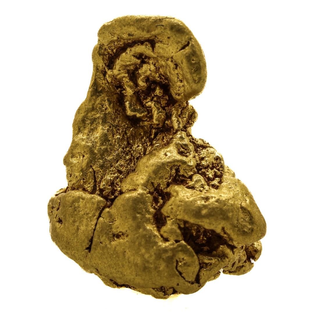 362) 4.05 Gram Sinaloa, Mexico Gold Nugget: One 4.05 Gram Sinaloa, Mexico Gold Nugget.