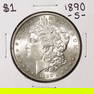 1890-S $1 Morgan Silver Dollar Coin
