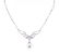 14KT White Gold Pearl and 1.60ctw Diamond Necklace