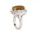 14KT White Gold 3.12ct Opal and Diamond Ring - 3