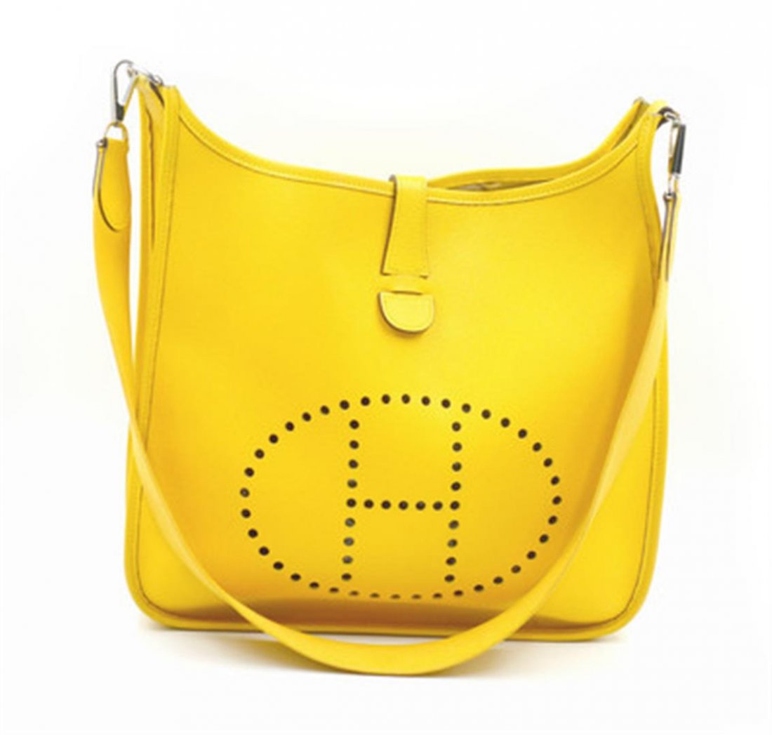 hermes evelyne yellow