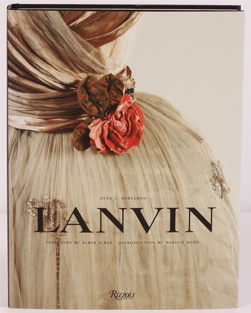 Lanvin Coffee Table Book: Large Lanvin Coffee Table Book with book cover. This fashionable book will take you into the House of Lanvin and the world Jeanne Lanvin. Her design career survived fifty-six successful and productive