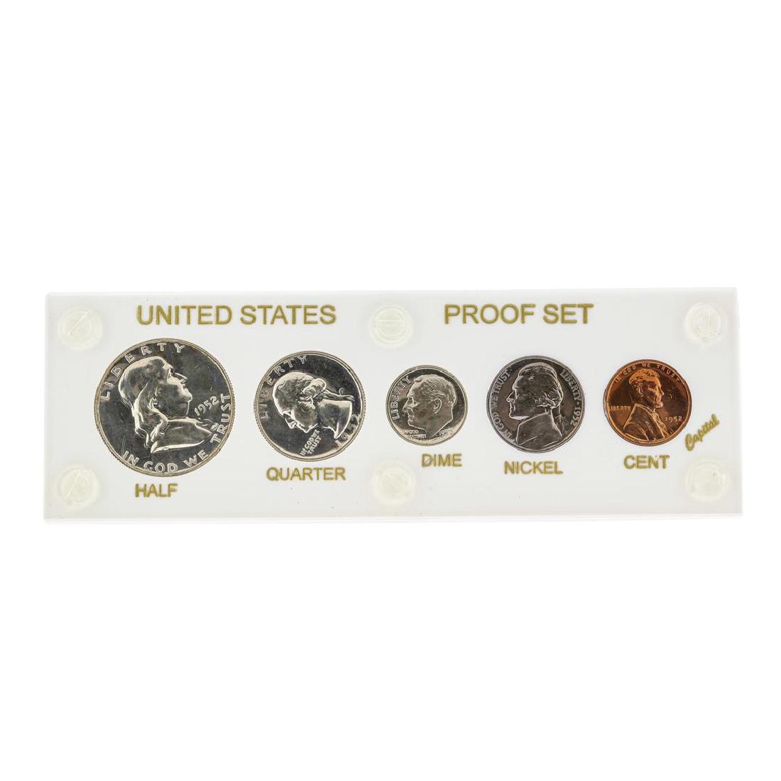 1952 (5) Coin Proof Set: One ,1952 (5) Coin Proof Set.