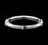 18K White Gold Tiffany & Co. Peretti Diamond Band Ring