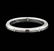 18K White Gold Tiffany & Co. Peretti Diamond Band Ring - 2