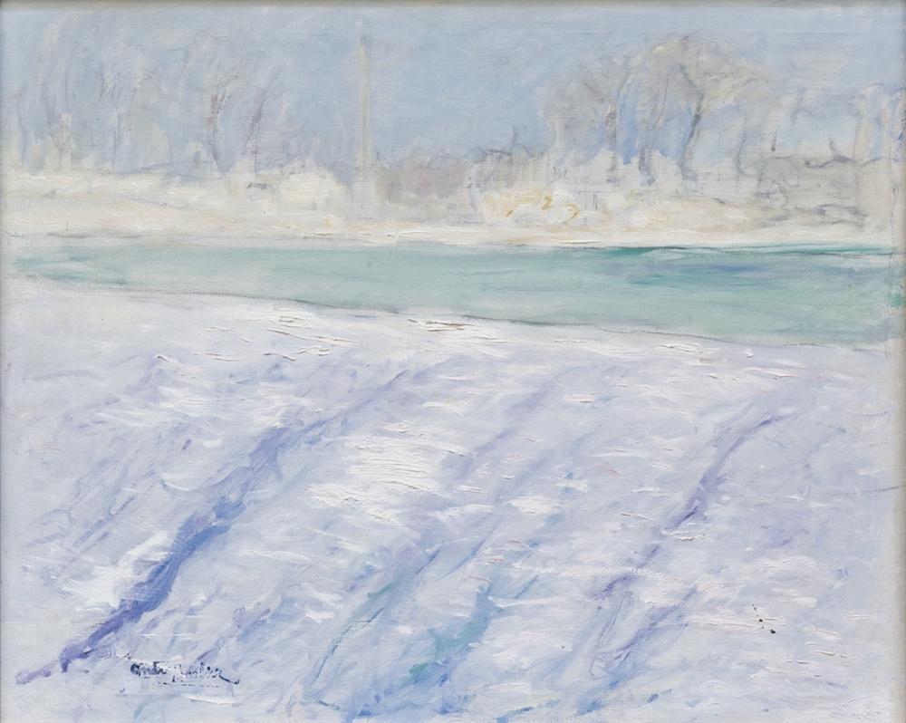 André BARBIER (1883-1970)   Vue de la concorde (1 of 1)