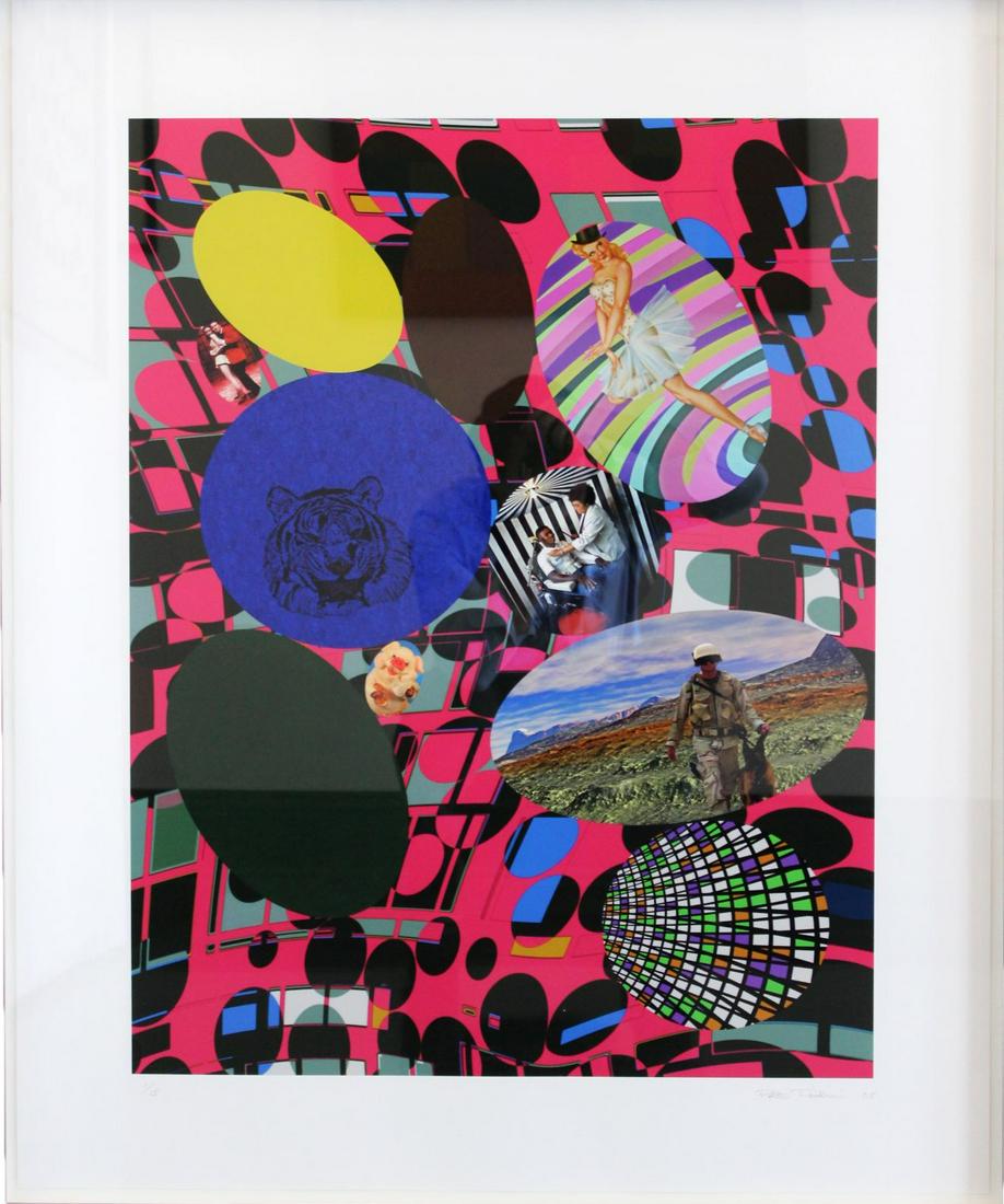 Peter PHILLIPS (British, born 1939): Peter PHILLIPS (British, born 1939)Untitled, 2005Lithographie colorÃ©e signÃ©e et numÃ©rotÃ© 32 x 25 in. - 81.5 x 63.5 cmSigned and dated lower right and numbered lower left