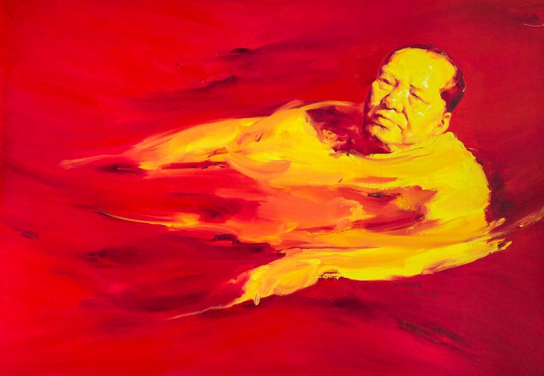GAO Qiang (1962)La mÃ©ditation du prÃ©sident No. 13 (2008)Acrylique sur toile signÃ©e , en bas Ã : GAO Qiang (1962)La mÃ©ditation du prÃ©sident No. 13 (2008)Acrylique sur toile signÃ©e , en bas Ã droite140 x 200 cm - 55.11 x 78.74 in. Acrylic on canvas signed, lower right