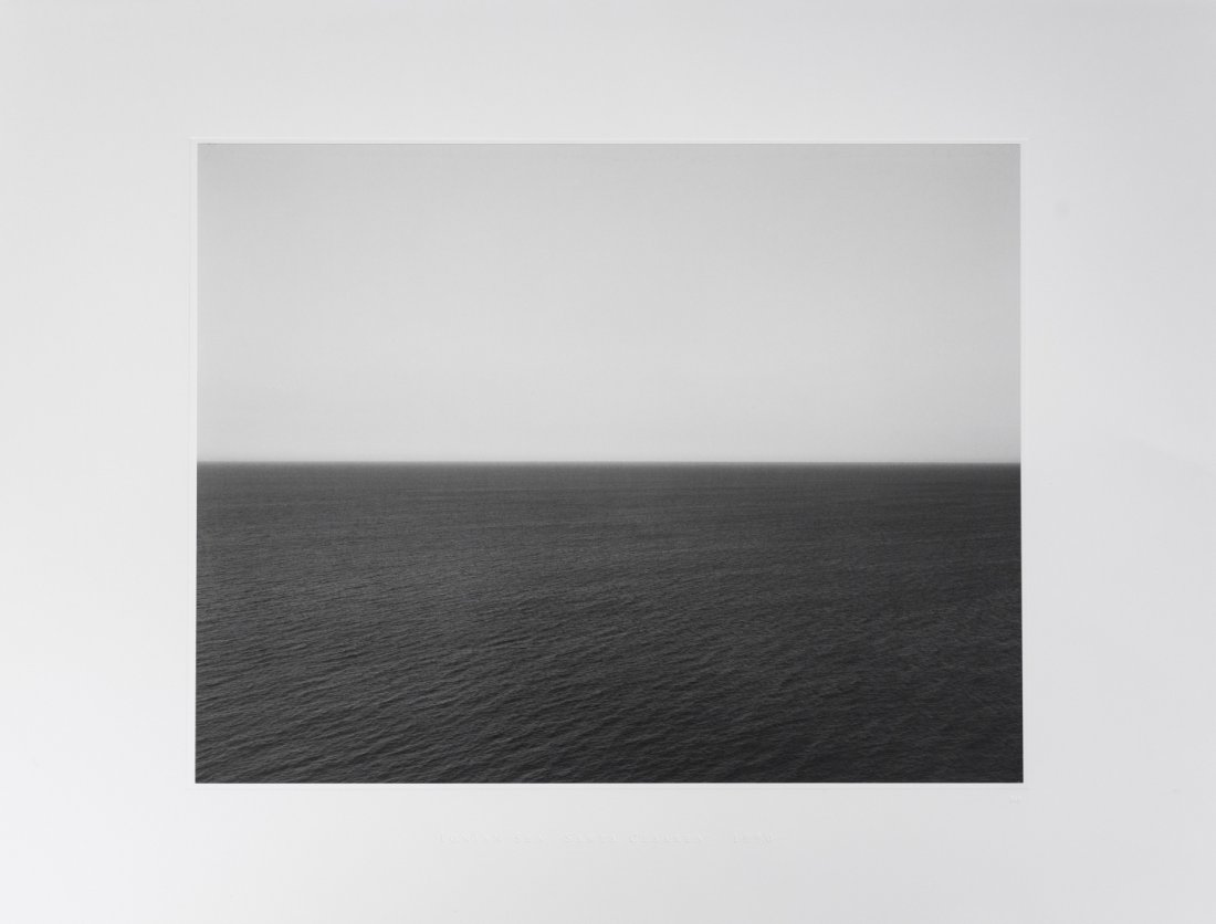 Hiroshi SUGIMOTO (1948)Ionion Sea Santa Cesarea  1990 .Time Exposed 1991 Edition 343Lithographie (1 of 1)