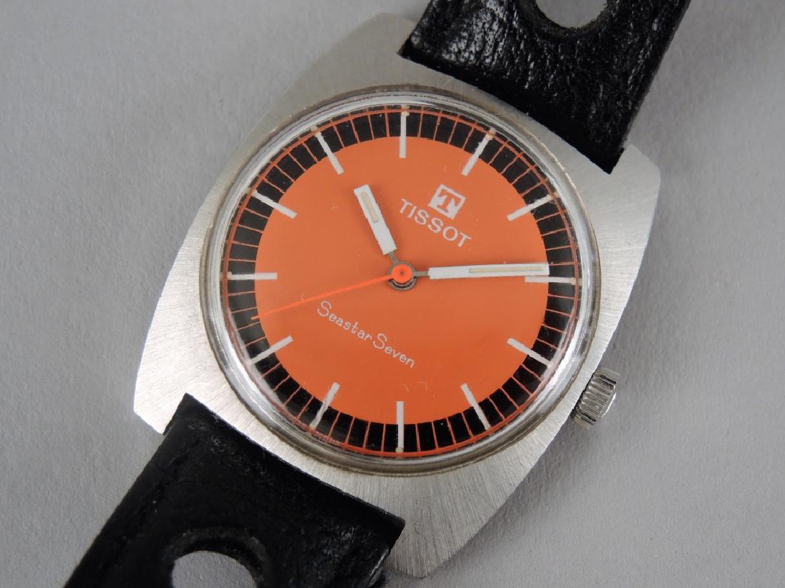 TISSOT GENT'S MANUAL DIVERS WATCH: 1970's, Swiss. Sea Star Seven wrist watch.