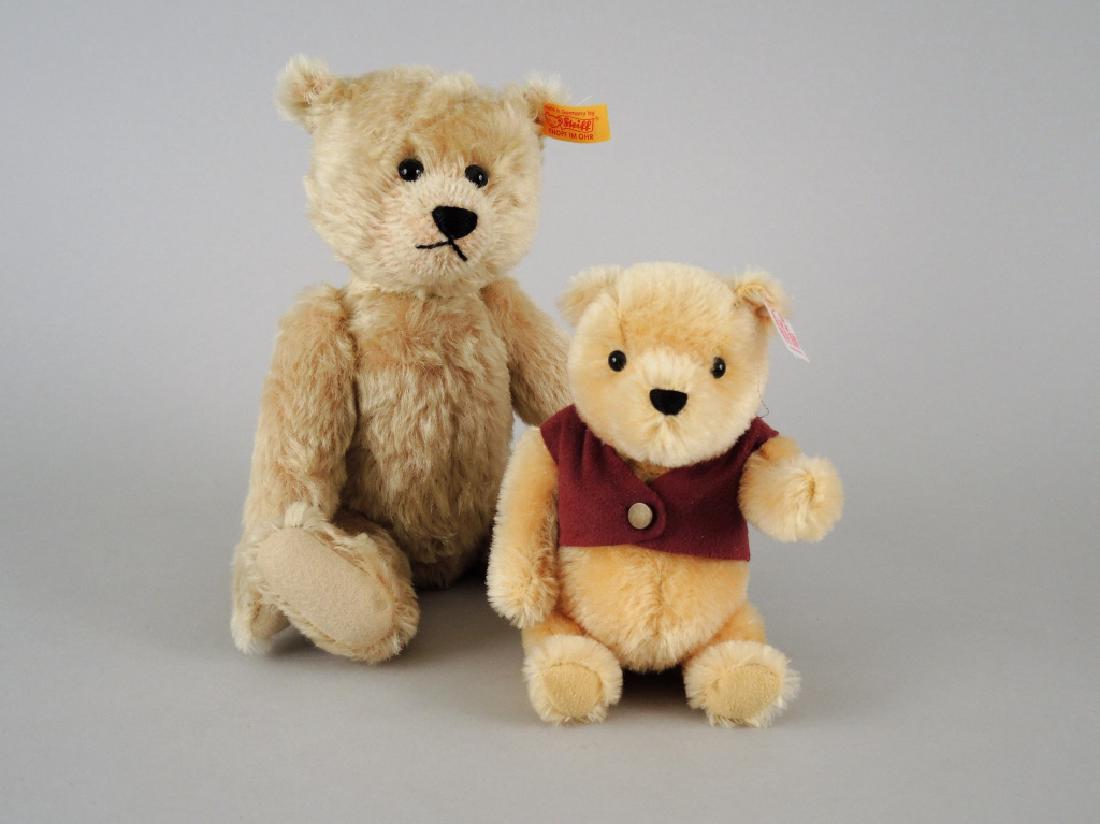 TWO STEIFF TEDDY BEARS (1 of 5)